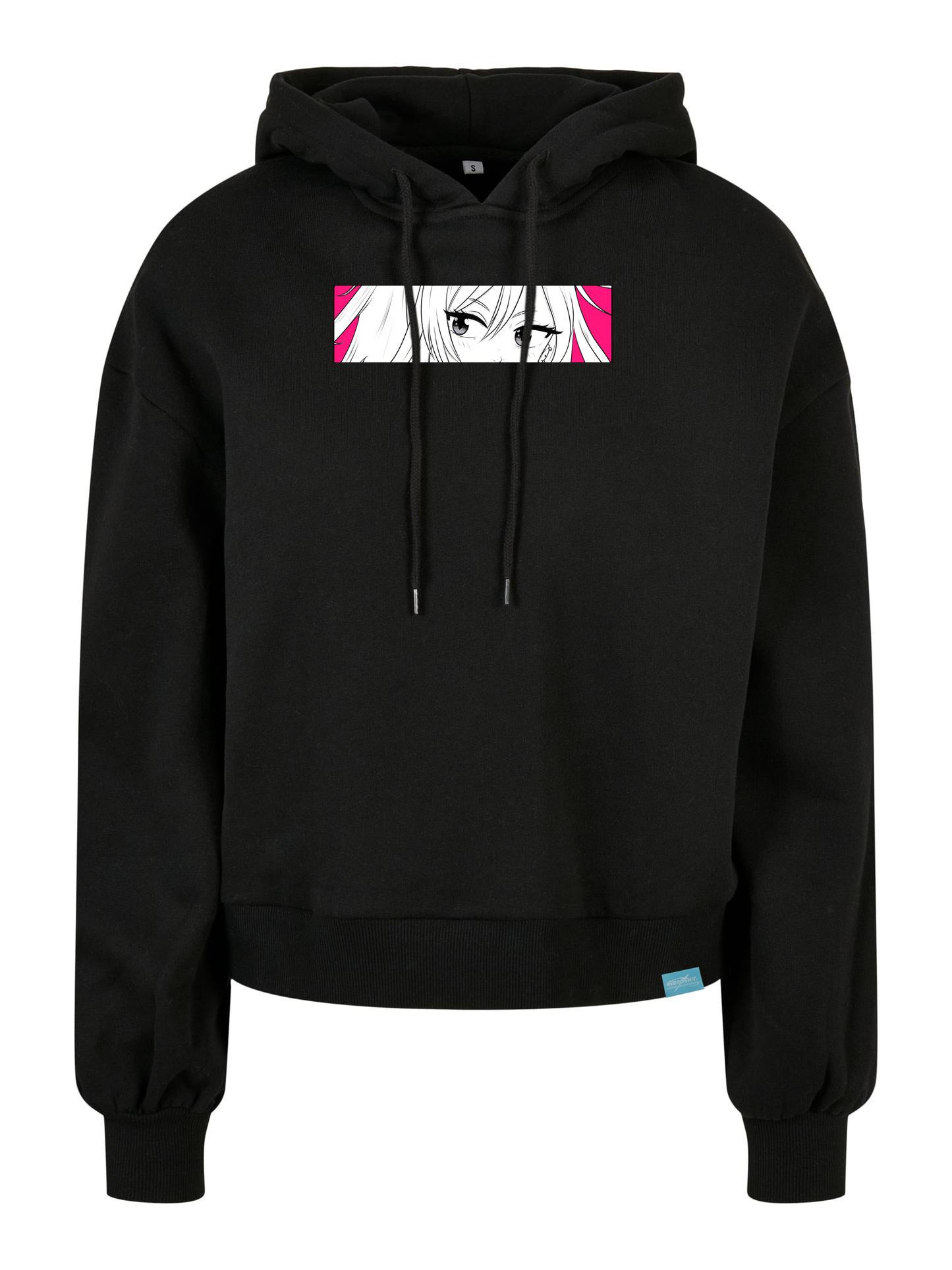Sukeban Rebel Girl #1 Ladies Organic Oversized Hoody