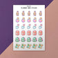 Planner Mini Sticker Magic Farm Loot – Kleine beschreibbare Deko-Sticker für Planer & Journals