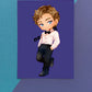 The Golden Boy Ilja Artprint Postkarte