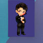 Mr. Responsible Shane Artprint Postkarte