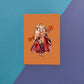 Theodora Artprint Postkarte