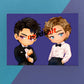 Shane & Ilja Artprint Postkarte