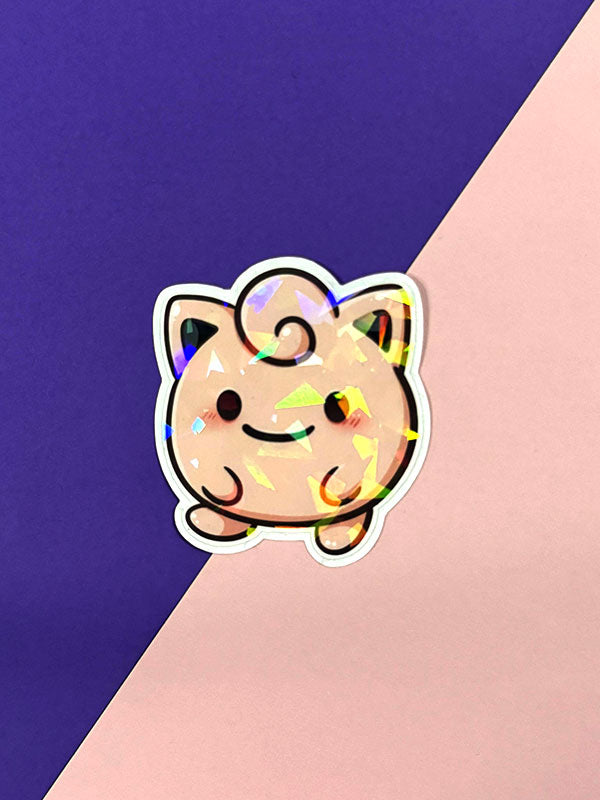 Kawaii Monster Sticker - Pummeluff