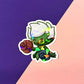 Kawaii Monster Sticker - Roserade