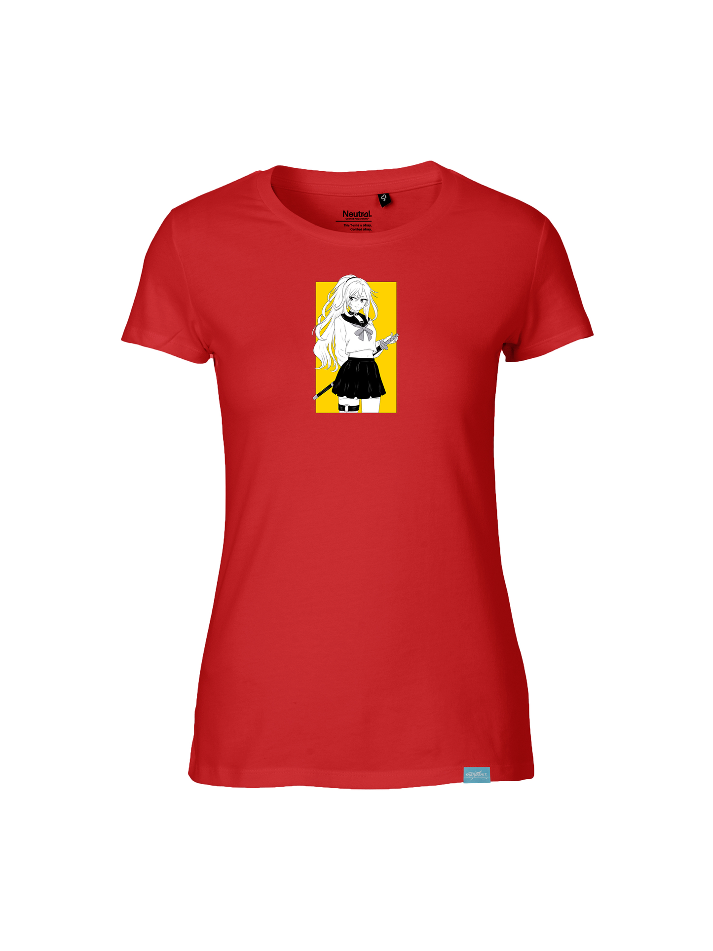 Sukeban Rebel Girl #1 Full Art - Ladies Fit T-Shirt