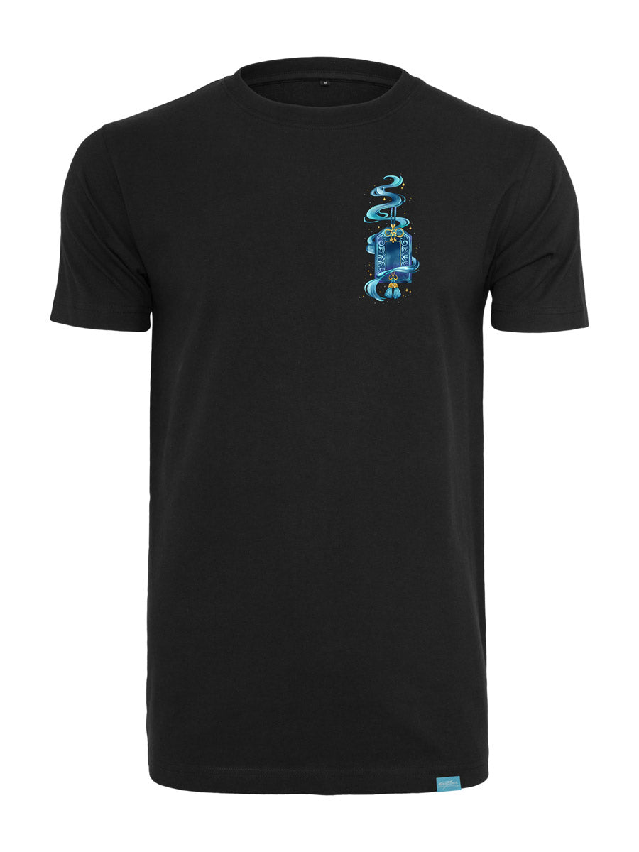 Echoes of O-Mamori Side Design - Round Neck T-Shirt