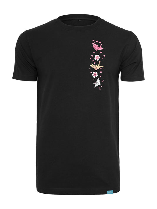 Midnight Sakura - Round Neck T-Shirt verschiedene Varianten