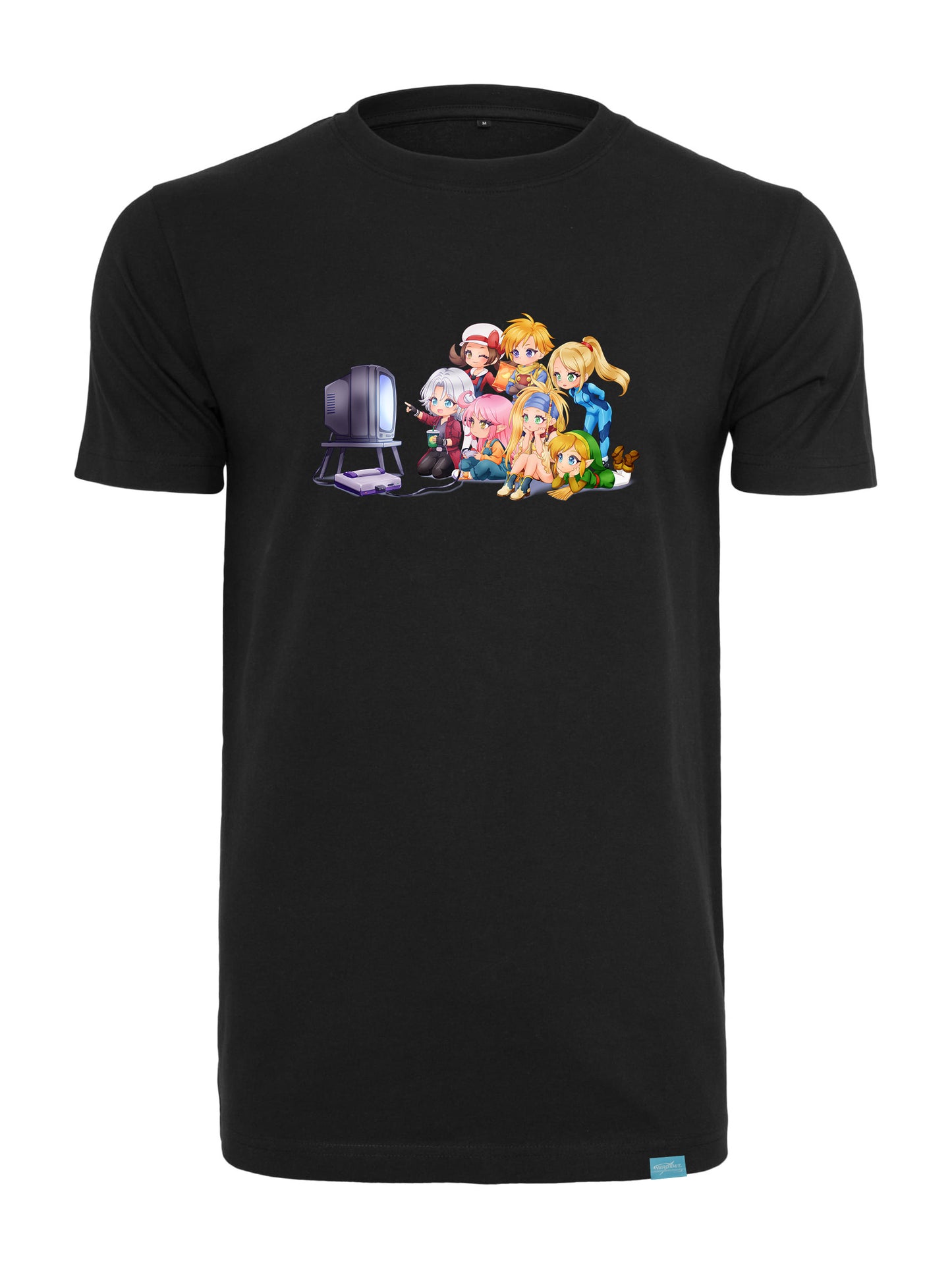 Nerdshit Nostalgic Party Round Neck T-Shirt