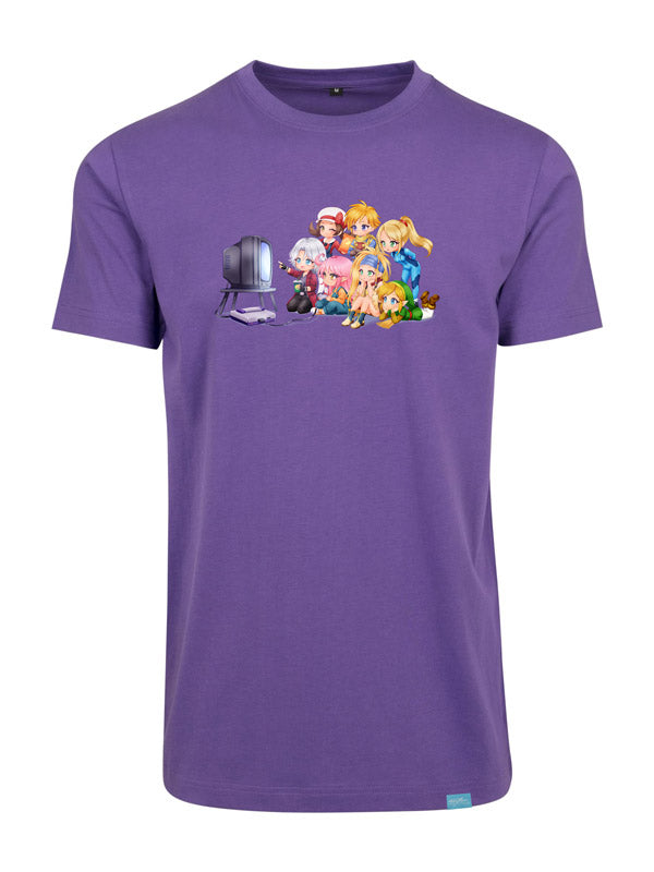 Nerdshit Nostalgic Party Round Neck T-Shirt