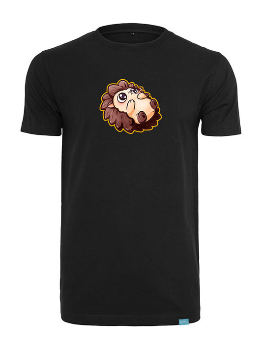 Silly Little Fluffy Pals Hedgehog Round Neck T-Shirt versch. Designs