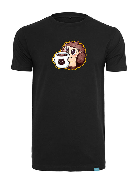 Silly Little Fluffy Pals Hedgehog Round Neck T-Shirt versch. Designs