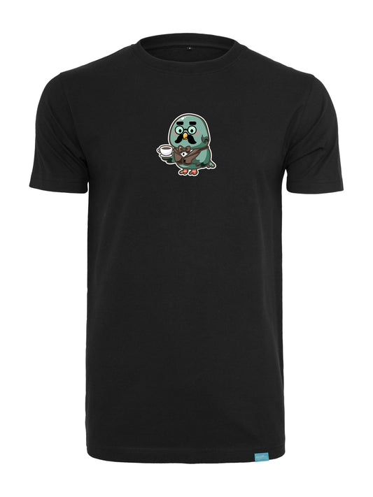 Kawaii Island Kofi  - Round Neck T-Shirt