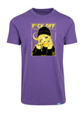 Nerd Rebel Club - Round Neck T-Shirt Violett
