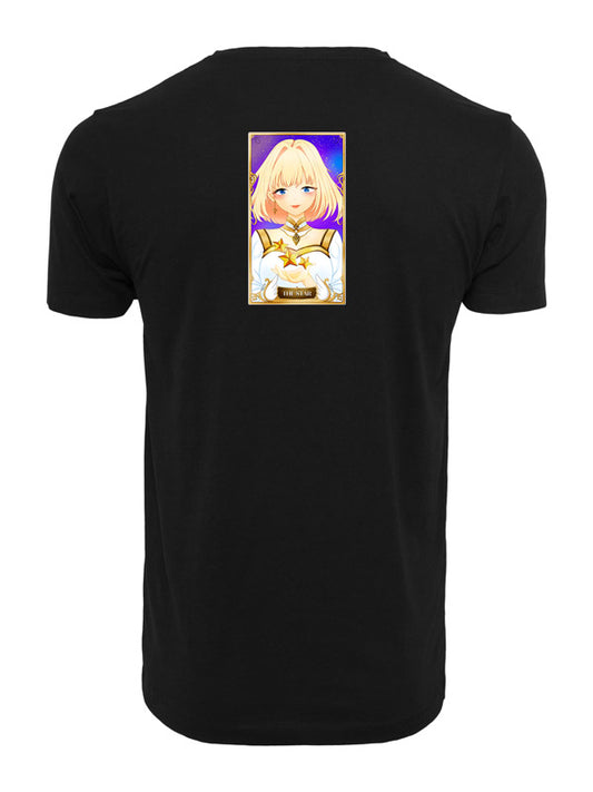 Cosmic Tarot Round Neck T-Shirt