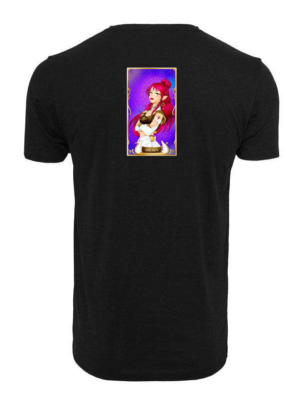 Cosmic Tarot Round Neck T-Shirt