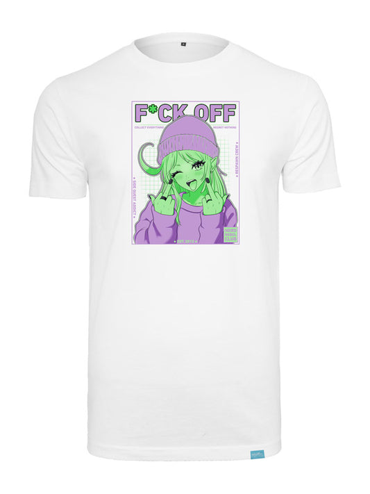 Nerd Rebel Club - Round Neck T-Shirt Weiß
