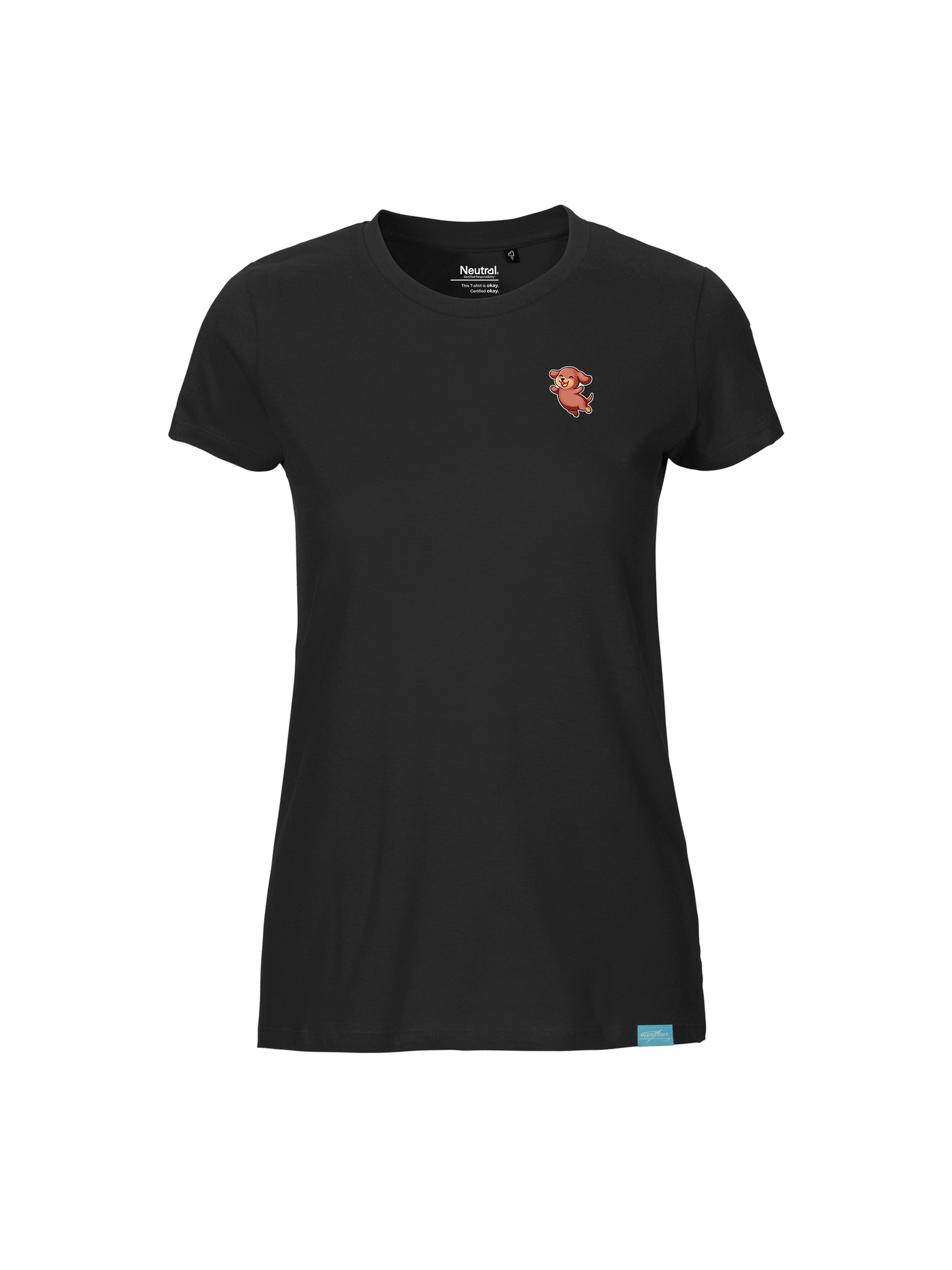 Kawaii Pup Dachshund Ladies Fit T-Shirt