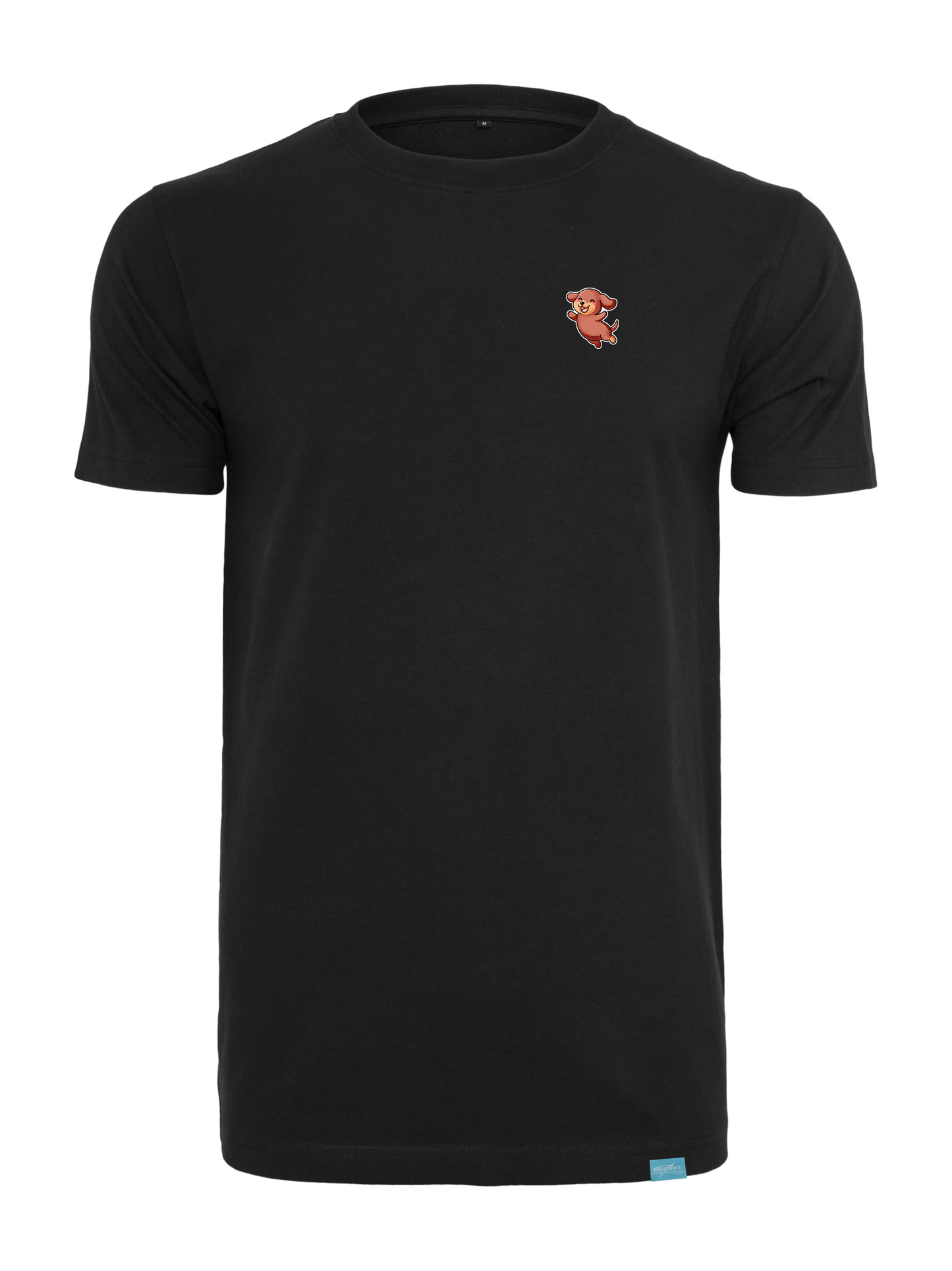 Kawaii Pup Dachshund Round Neck T-Shirt