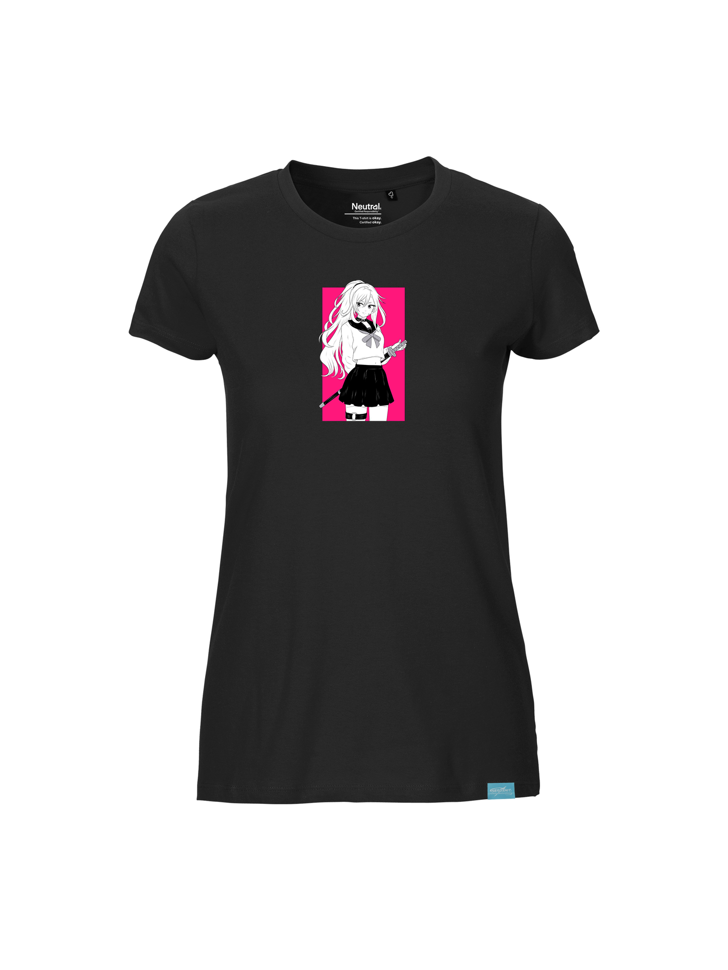 Sukeban Rebel Girl #1 Full Art - Ladies Fit T-Shirt