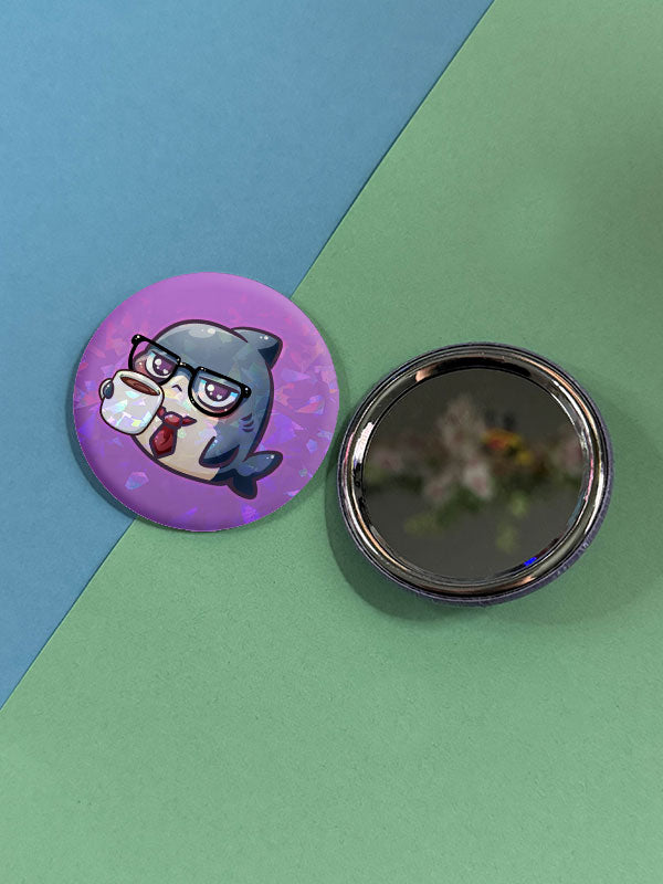 Silly Little Fluffy Pals Button Taschenspiegel verschiedene Designs