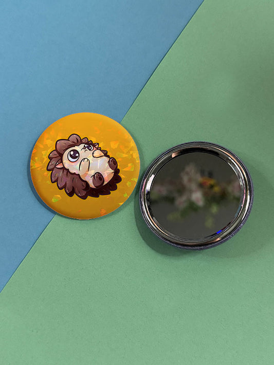 Silly Little Fluffy Pals Button Taschenspiegel verschiedene Designs