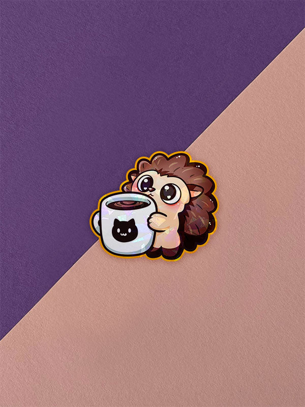 Silly Little Fluffy Pals Smol Hedgehog Sticker Auswahl