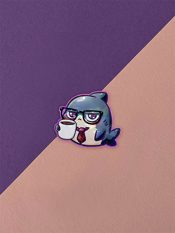 Silly Little Fluffy Pals Smol Shark Sticker Auswahl