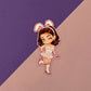 Puck Bunny Hannah Sticker