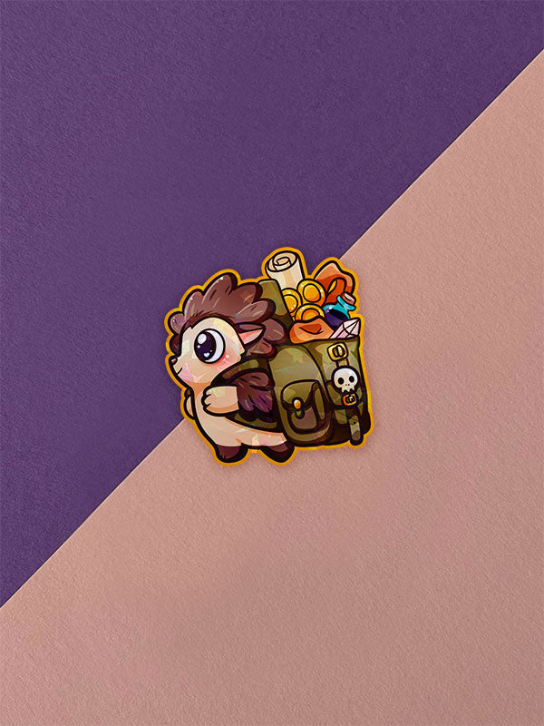 Silly Little Fluffy Pals Smol Hedgehog Sticker Auswahl