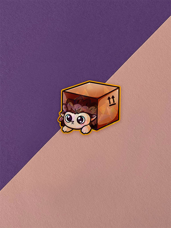 Silly Little Fluffy Pals Smol Hedgehog Sticker Auswahl