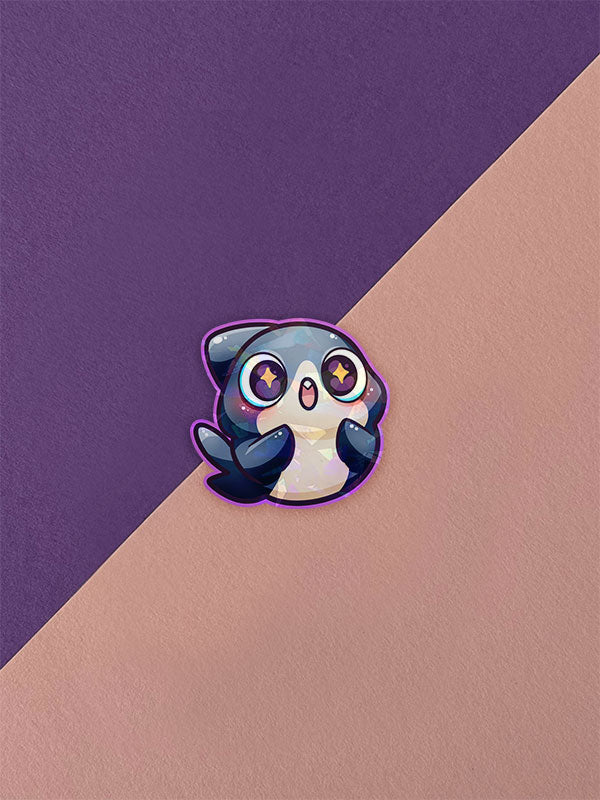 Silly Little Fluffy Pals Smol Shark Sticker Auswahl