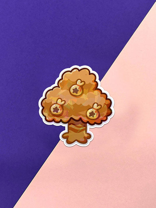 Kawaii Island Sticker - Baum Varianten