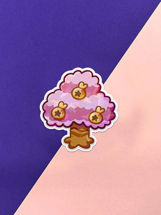 Kawaii Island Sticker - Baum Varianten
