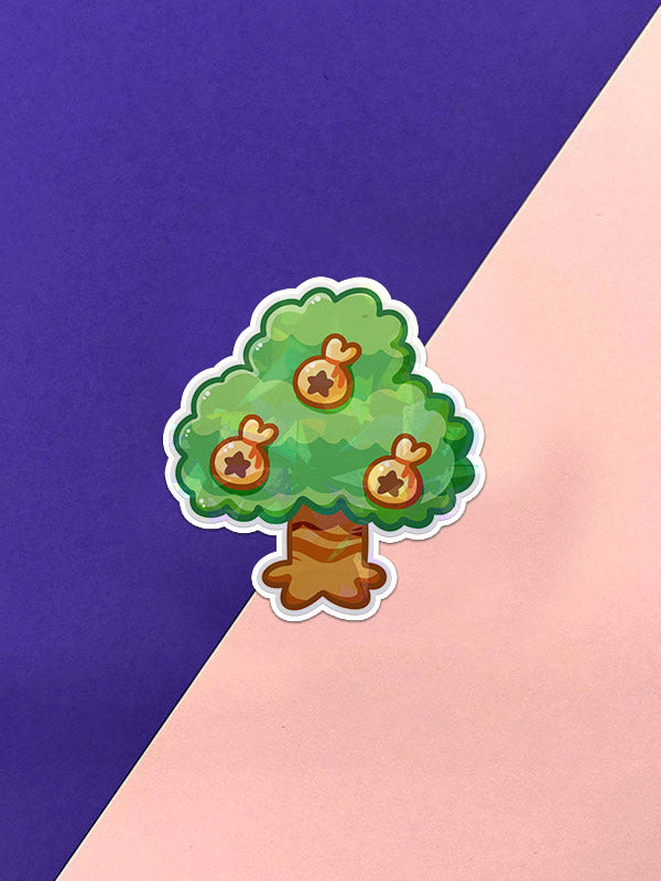 Kawaii Island Sticker - Baum Varianten