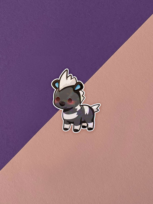 Kawaii Monster Sticker - Elezeba