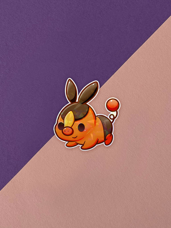 Kawaii Monster Sticker - Floink