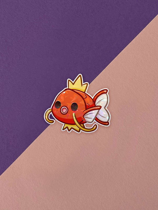 Kawaii Monster Sticker - Karpador