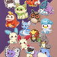 Kawaii Monster Sticker Vol. 3 - Komplettset 15 Aufkleber