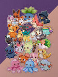 Kawaii Monster Sticker Vol. 5 - Komplettset 25
