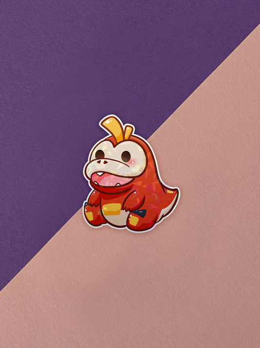 Kawaii Monster Sticker - Krokel