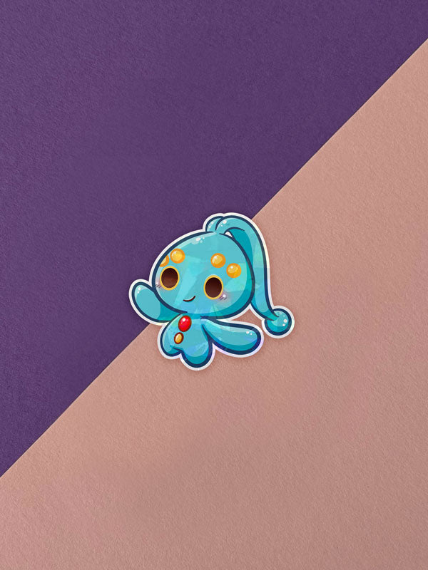 Kawaii Monster Sticker - Manaphy