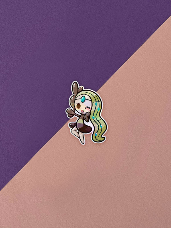 Kawaii Monster Sticker - Meloetta