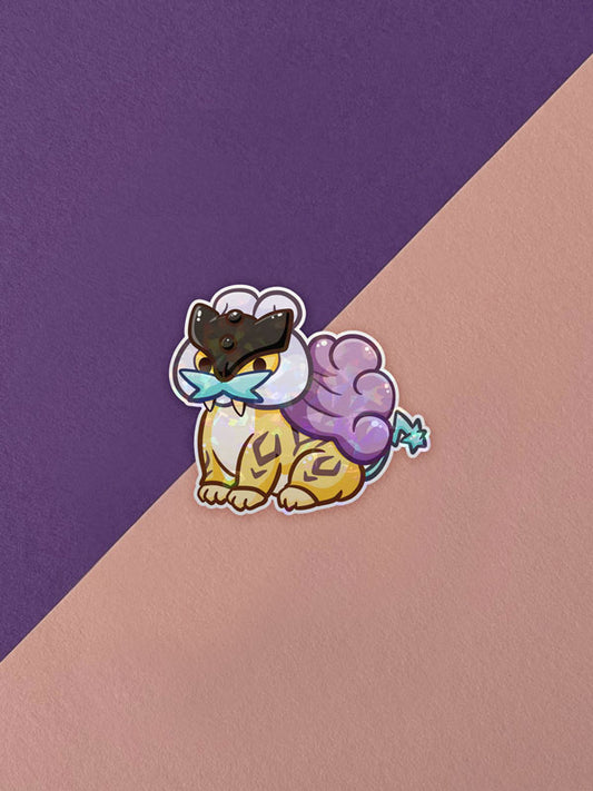 Kawaii Monster Sticker - Raikou