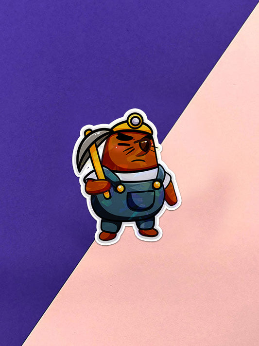 Kawaii Island Sticker - Resetti