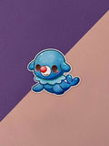 Kawaii Monster Sticker - Robball