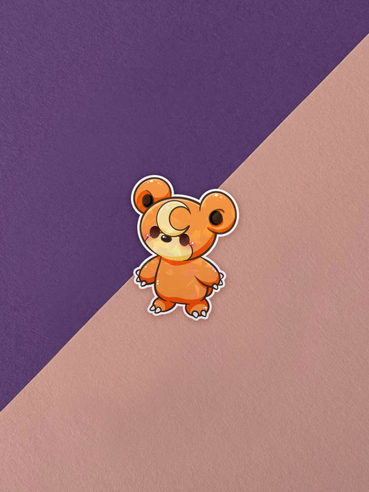 Kawaii Monster Sticker - Teddiursa