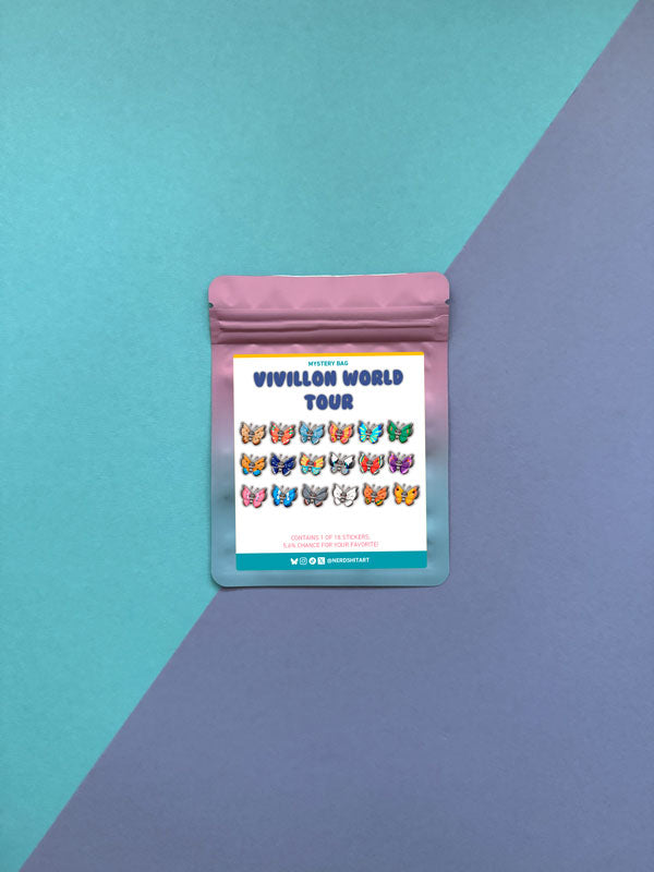 MYSTERY BAG - Surprise Sticker Vivillon