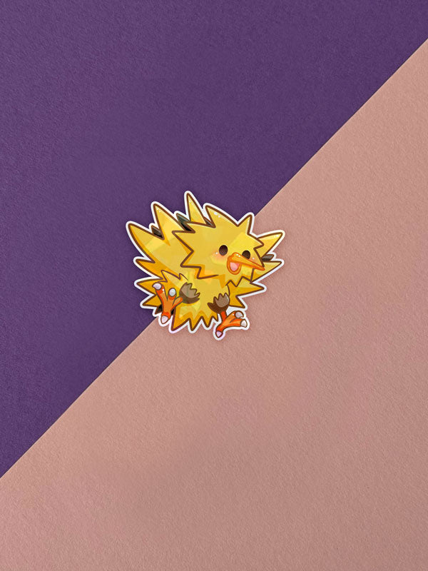 Kawaii Monster Sticker - Zapdos