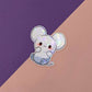 Kawaii Monster Sticker - Zwieps rechts