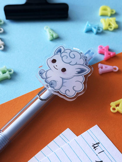 LIMITED Vulpix Kanto / Alola Kugelschreiber mit Acrylic Clip